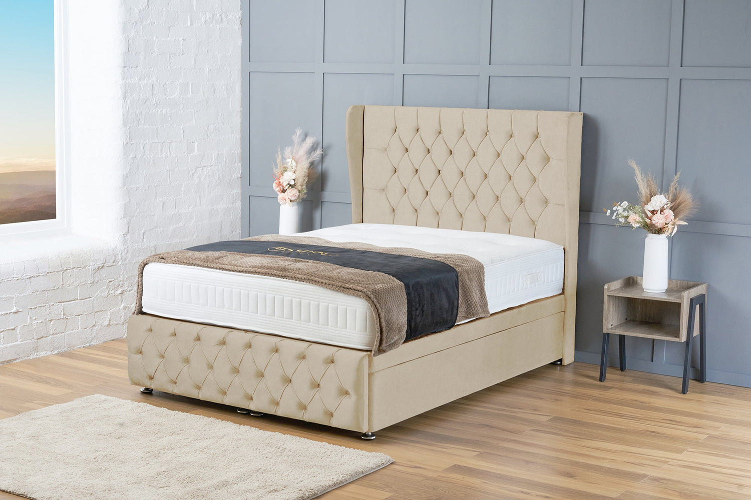 Bella Divan Ottoman