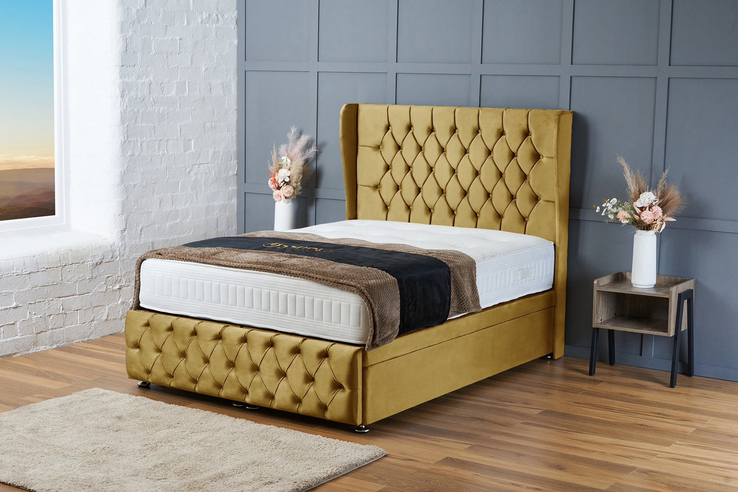 Bella Divan Ottoman