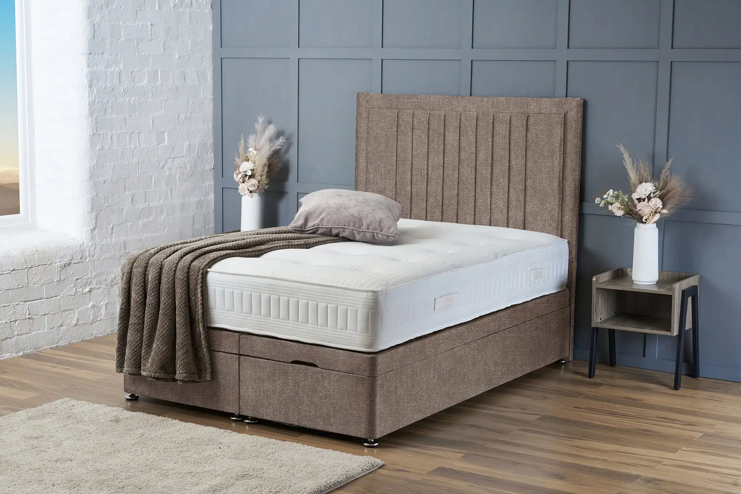 Canes Divan Ottoman Mink Naples