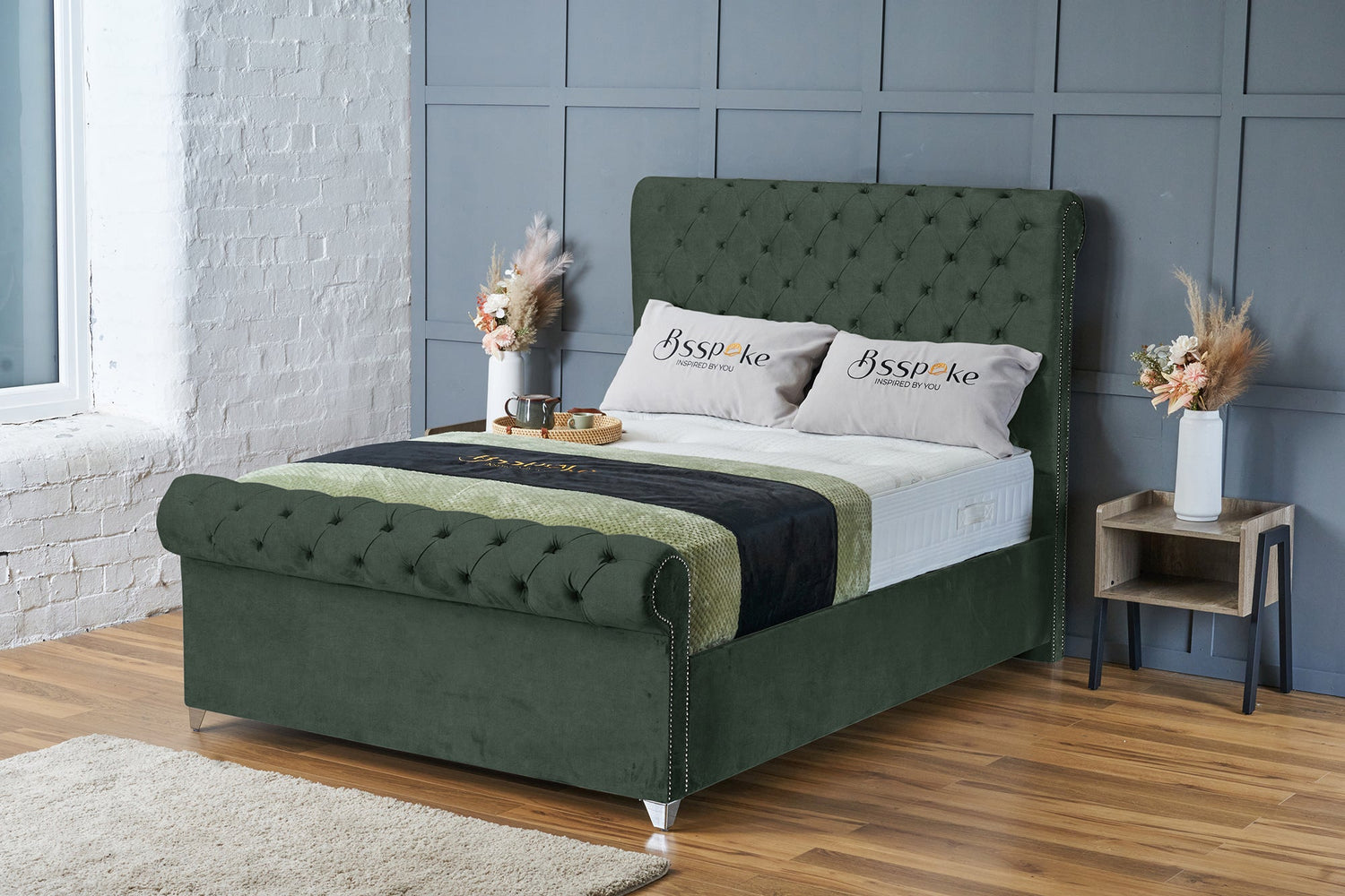 Daisy Bed Frame Emerald Coniston