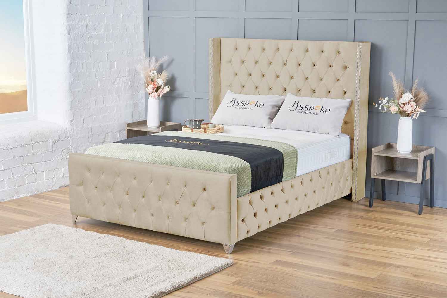 Mayfair Bed Frame Almond Coniston