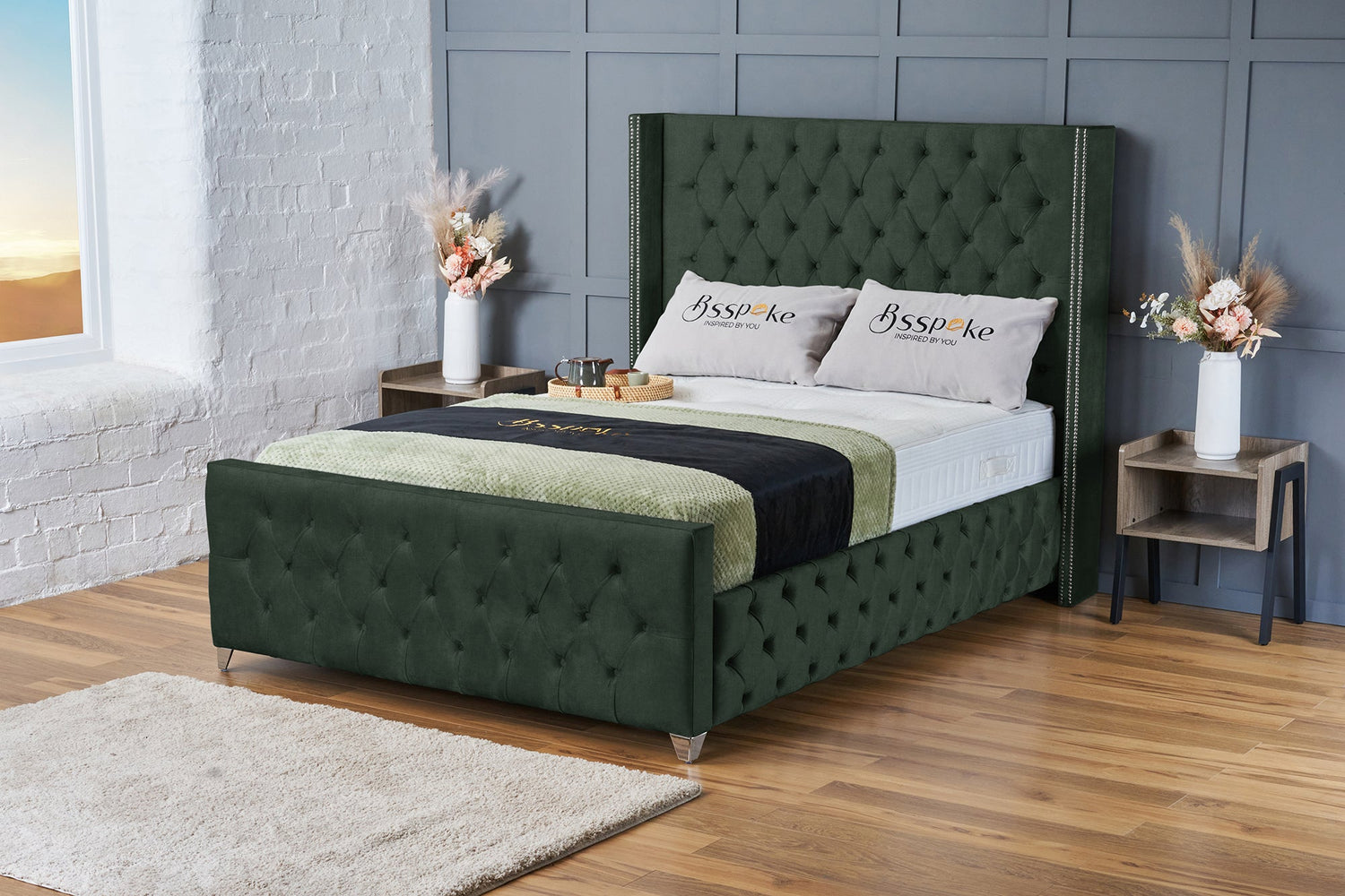 Mayfair Bed Frame Emerald Coniston