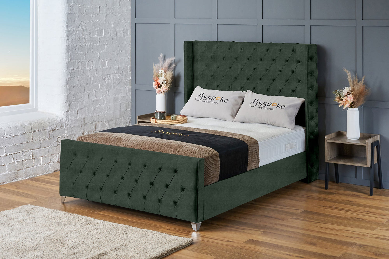 Ruby Bed Frame Emerald Coniston