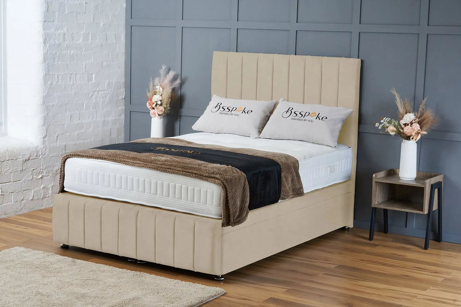 Sierra Divan Ottoman Almond Coniston