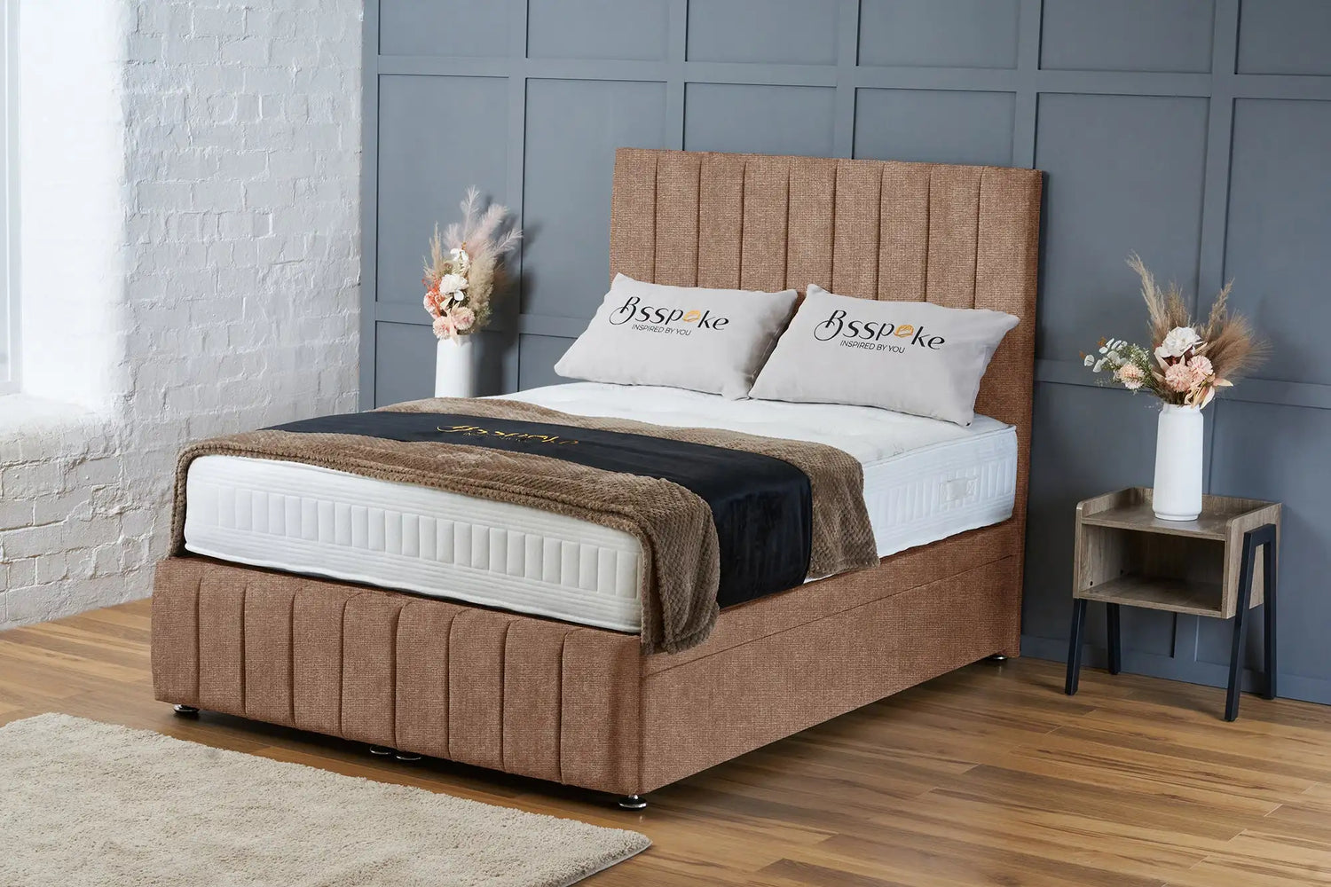 Sierra Divan Ottoman Mink Naples