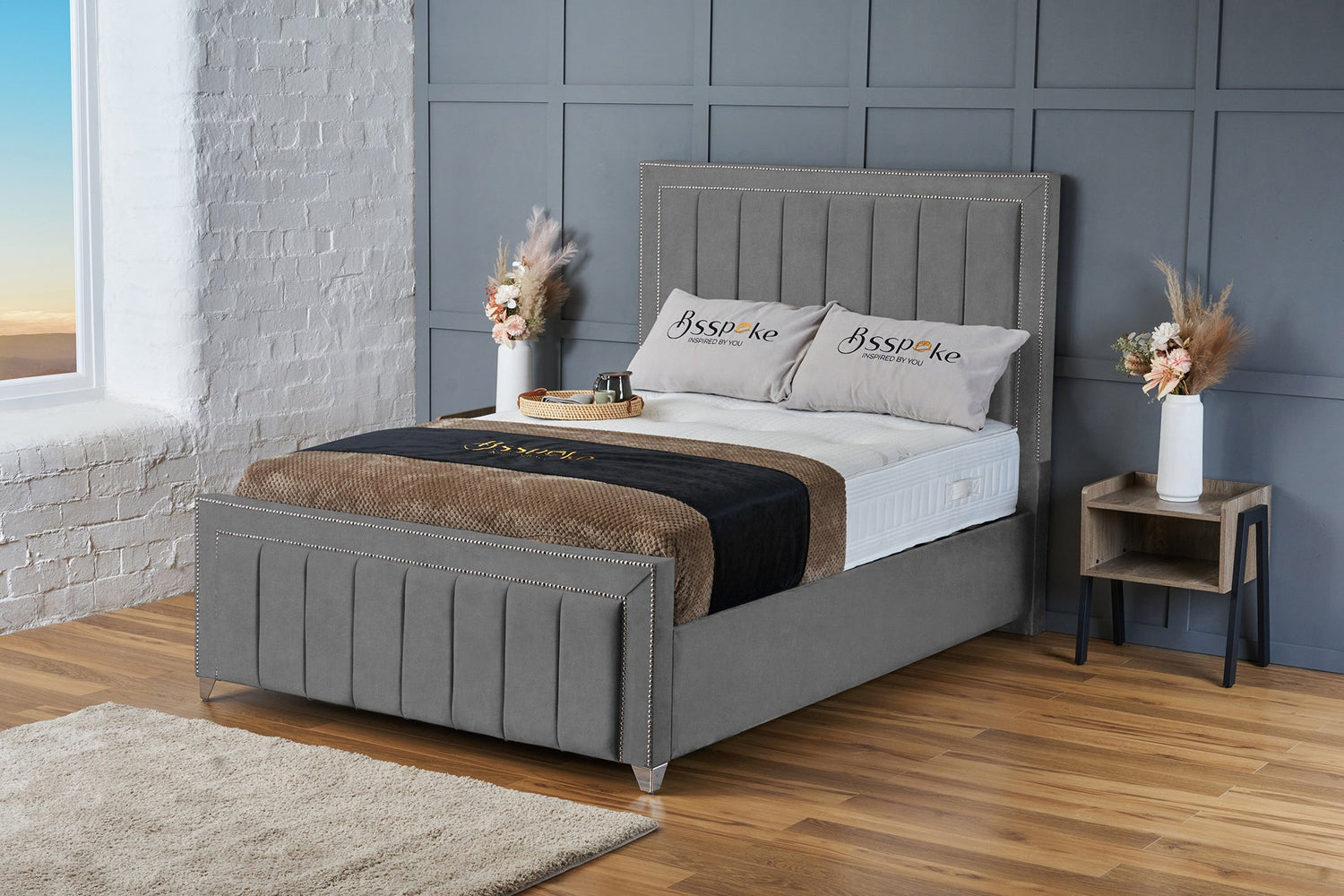 Zara Bed Frame Armour Coniston