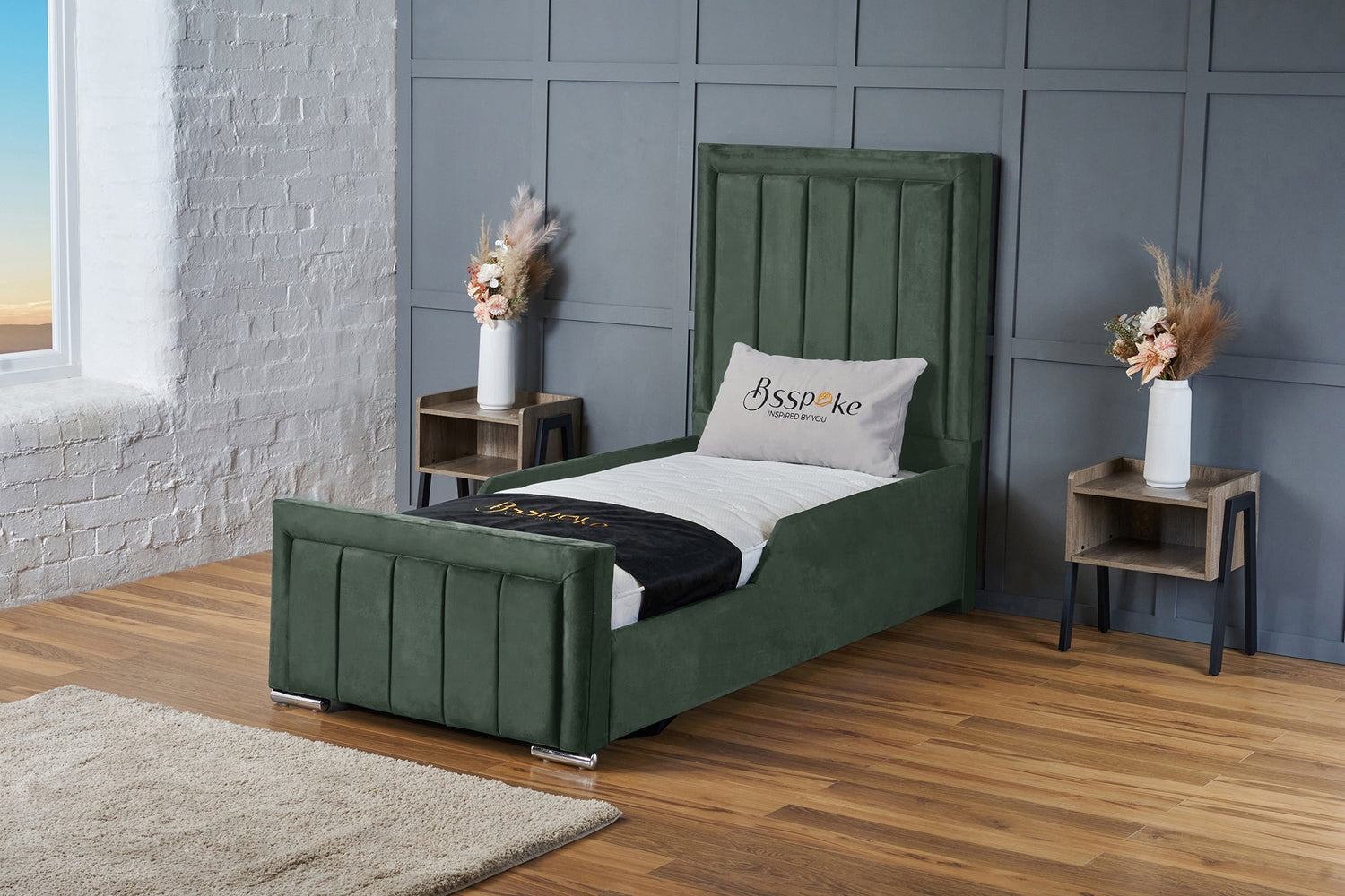 Zarah Kids Bed With Soft Safety Rails